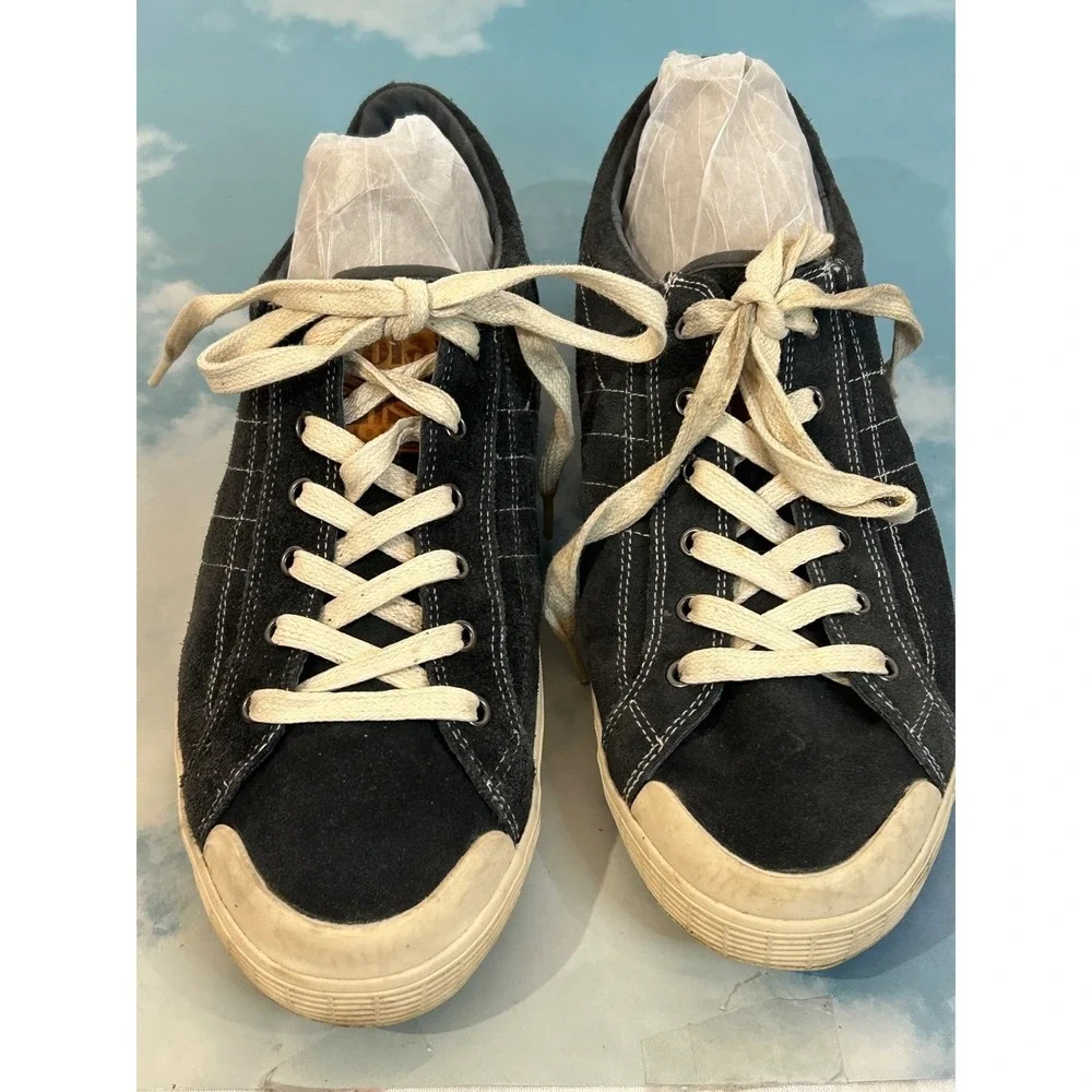 Gola Men's Sz 10‎ Otter Leather Suede Sneakers Blue Casual Shoes Low Top